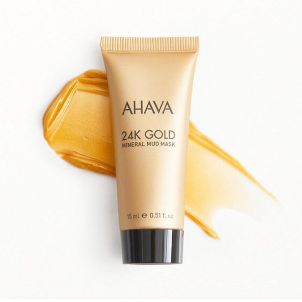 Ahava 24K Gold Mineral Mud Mask Full Size 50 ml